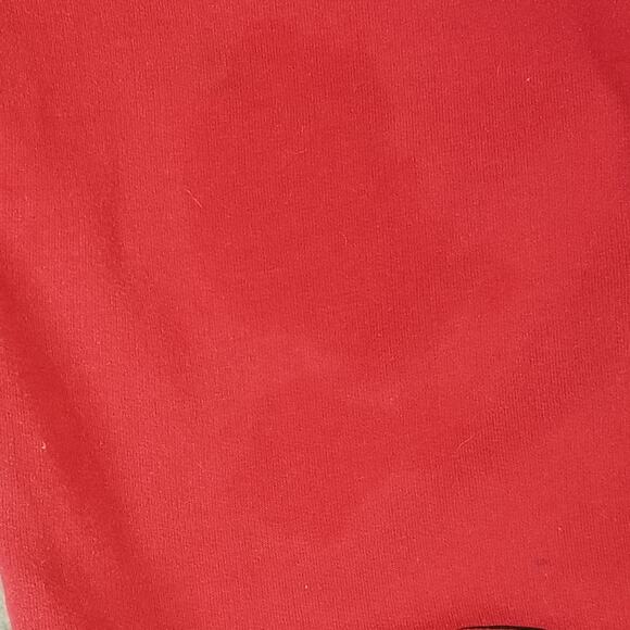 Tom and Jerry sweatpants lounge pants women's large red Pockets fleece flawed - Picture 6 of 12